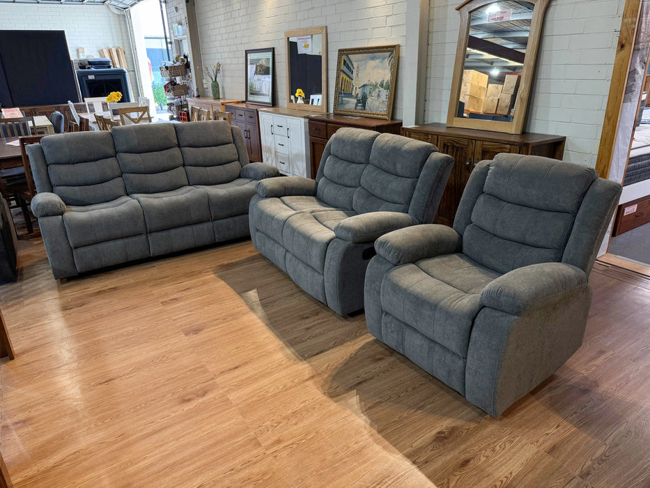 Sylas 3RR+2RR+1R Manual Recliner Sofa
