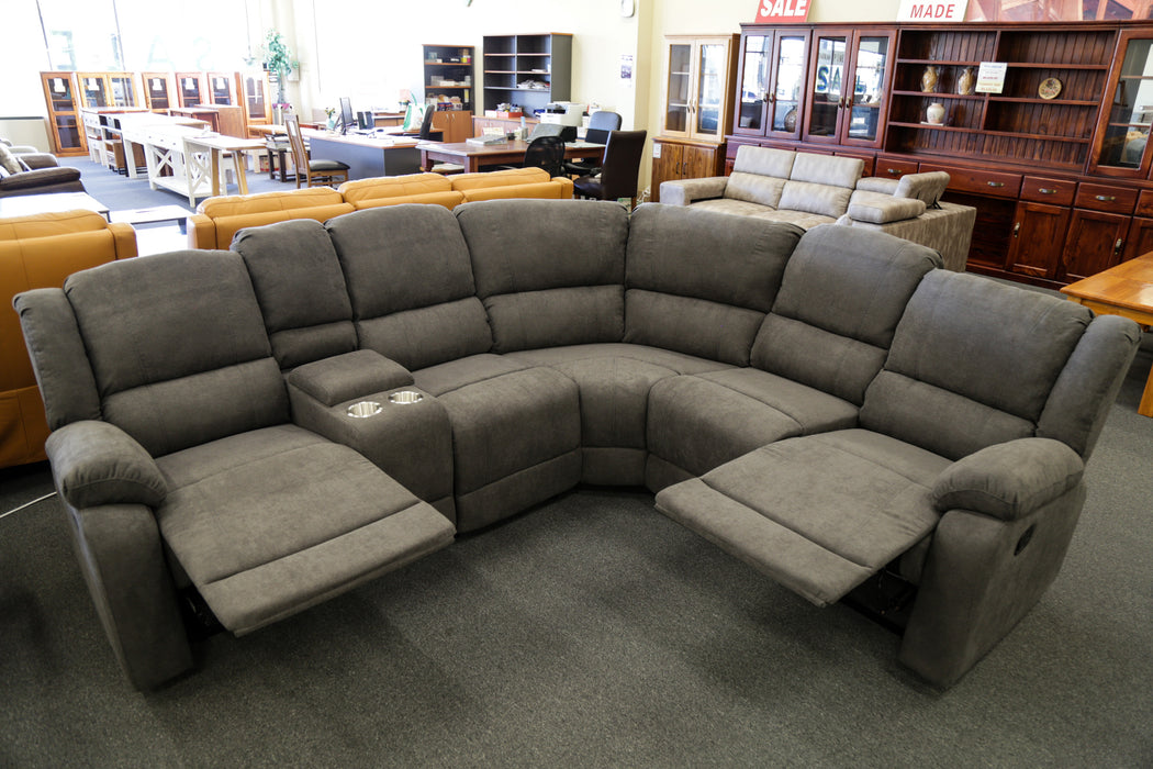 Wallace Manual 5 Seater Corner Modular Sofa