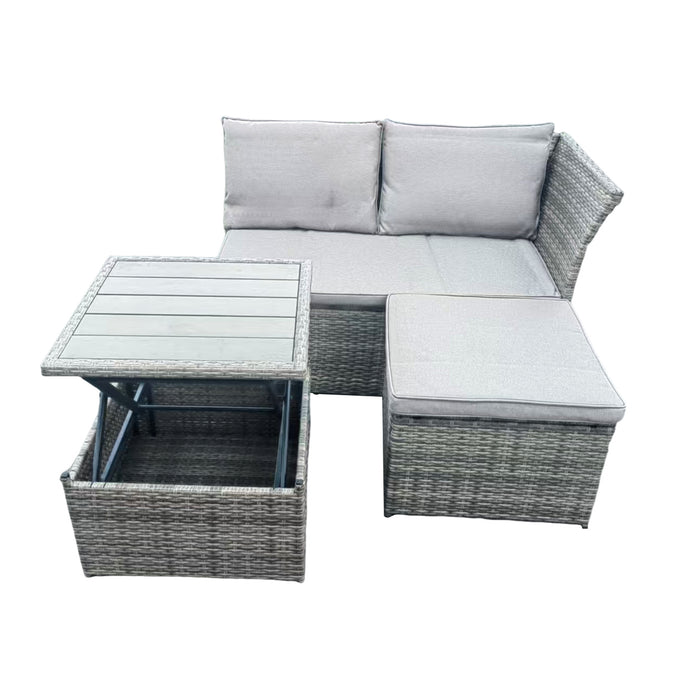 ⁠Mosman 3 Pcs Set with Ottoman