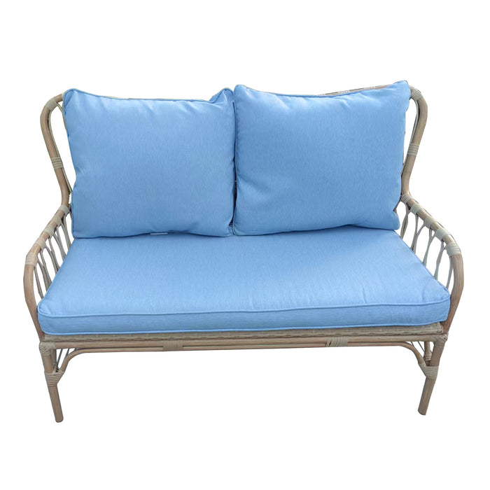 Ascot 4 Pcs Steel Rattan Set