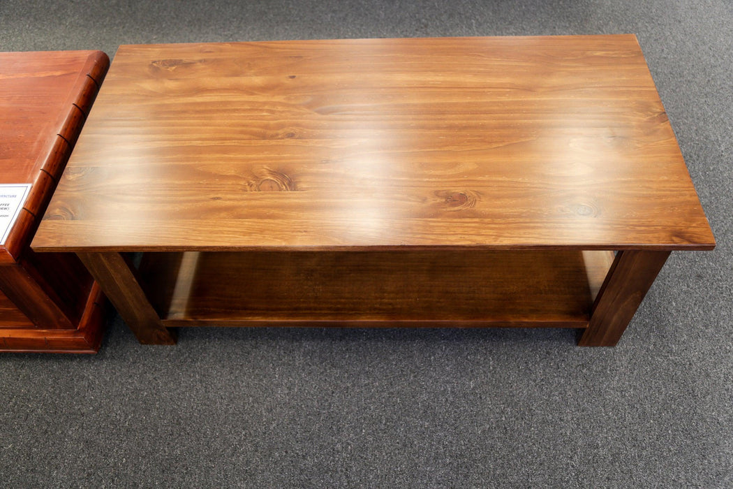 Albany Coffee Table with Shelf - Direct Furniture Warehouse