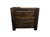 Alina 2 Drw Bedside - Direct Furniture Warehouse