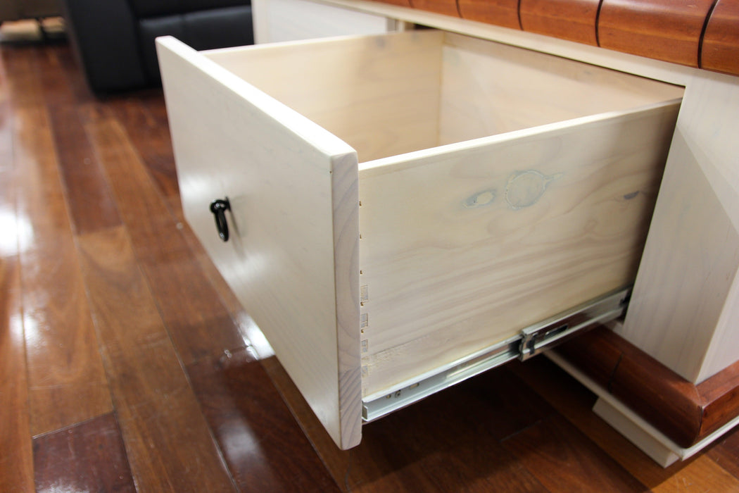 Anne 2 Drawer Coffee Table - Direct Furniture Warehouse