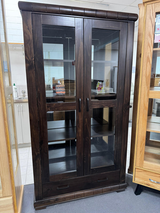 Anne 2Dr/1Drw Display Cabinet - Direct Furniture Warehouse