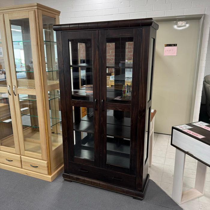 Anne 2Dr/1Drw Display Cabinet - Direct Furniture Warehouse