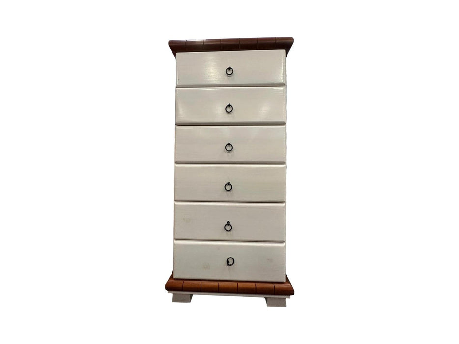 Anne 6 Drw Slim Chest (Clearance) - Direct Furniture Warehouse