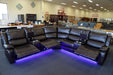 Arlo Electric Corner Modular Sofa - Direct Furniture Warehouse