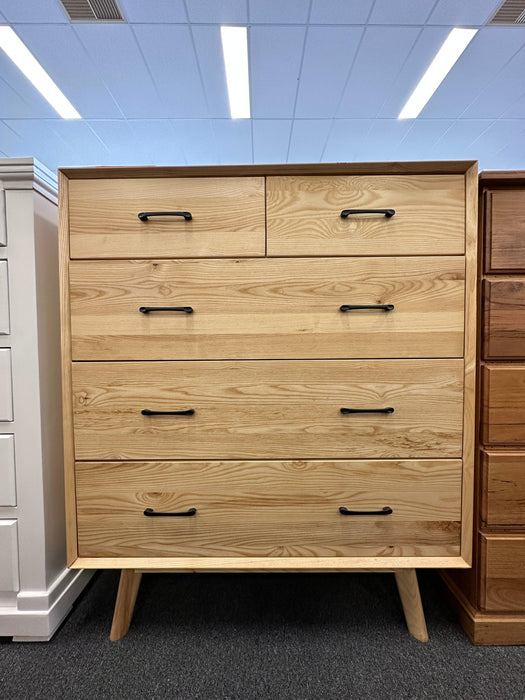 Ash 6 Drw Tall Chest (Clearance) - Direct Furniture Warehouse