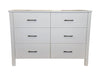 Baiyun 6 Drawer Low Chest - Direct Furniture Warehouse