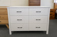 Baiyun 6 Drawer Low Chest - Direct Furniture Warehouse