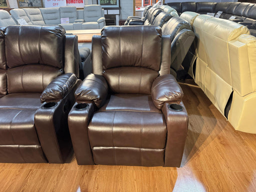 Brian 3RR+2RR+1R Manual Recliner Sofa - Direct Furniture Warehouse