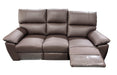 Charlotte Leather Manual Recliner Sofa - Direct Furniture Warehouse