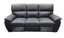 Charlotte Leather Manual Recliner Sofa - Direct Furniture Warehouse