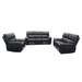 Charlotte Leather Manual Recliner Sofa - Direct Furniture Warehouse