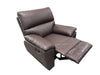 Charlotte Leather Manual Recliner Sofa - Direct Furniture Warehouse