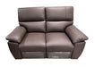 Charlotte Leather Manual Recliner Sofa - Direct Furniture Warehouse