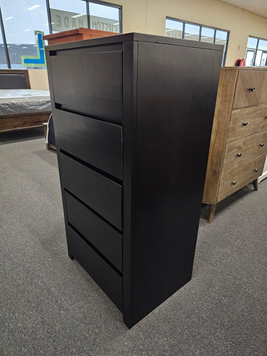 Chicago 5 Drw Tall Chest Slim - Direct Furniture Warehouse