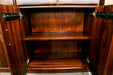 CM Jarrah 4Dr/4Drw Display Cabinet - Direct Furniture Warehouse