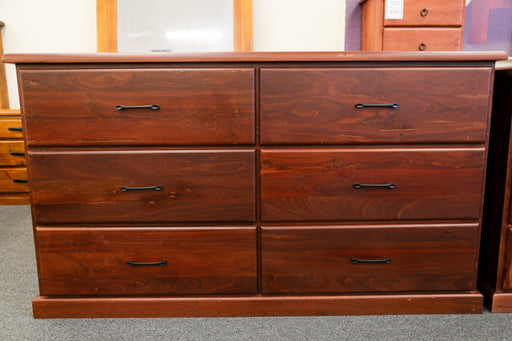 CM Jarrah Donnelly 6 Drw Low Chest - Direct Furniture Warehouse