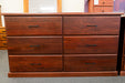 CM Jarrah Donnelly 6 Drw Low Chest - Direct Furniture Warehouse