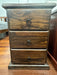 Crescent 3 Drw Bedside (Clearance) - Direct Furniture Warehouse