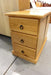 Crescent 3 Drw Bedside - Direct Furniture Warehouse