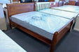 Crescent Double Bed (Panel) - Direct Furniture Warehouse