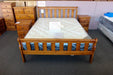 Crescent Queen Bed (Slatted) - Direct Furniture Warehouse