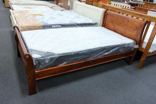 Crescent Single Bed (Panel)-Direct Furniture Warehouse