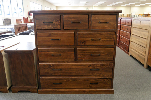 Cross 9 Drw Tall Chest - Direct Furniture Warehouse