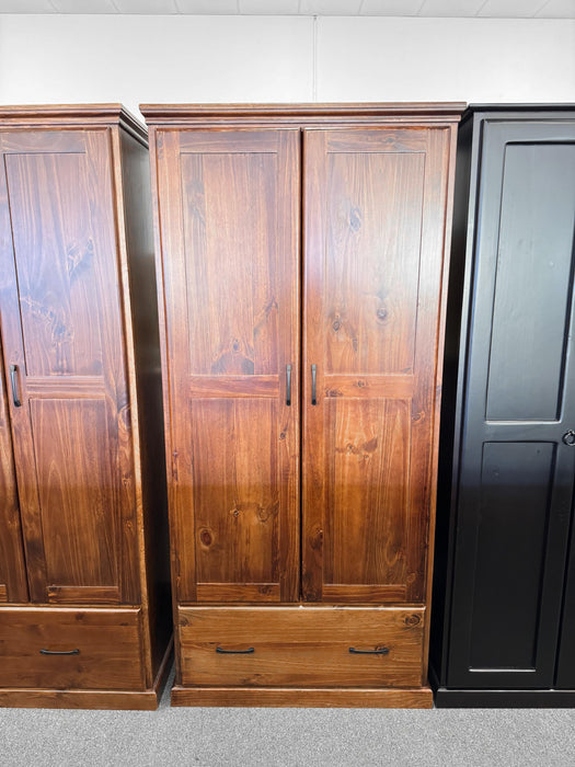 Donnel 2Dr/1Drw Wardrobe - Direct Furniture Warehouse