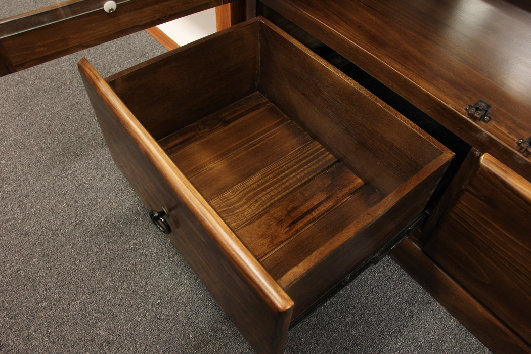 Donnelly 2Dr/2Drw Display Cabinet - Direct Furniture Warehouse