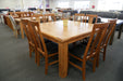 Donnelly Square 9 Piece Dining Suite - Direct Furniture Warehouse