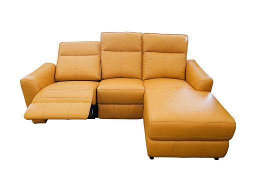 Fleming 3 Seater Electric Recliner Chaise Sofa - Direct Furniture Warehouse