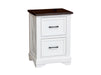 Hamilton 2 Drw Bedside Table - Direct Furniture Warehouse