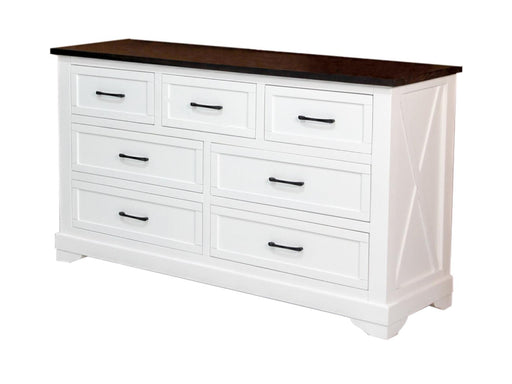 Hamilton 7 Drw Low Chest - Direct Furniture Warehouse