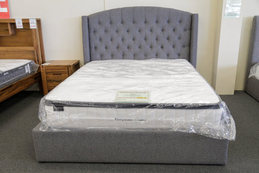Heather Fabric King Bed - Direct Furniture Warehouse