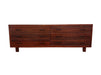 Jarrah 6 Drw 2M Low Chest - Direct Furniture Warehouse