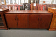 Jarrah York 4 Dr Buffet - Direct Furniture Warehouse