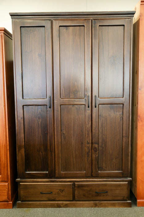Jason 3Dr/2Drw Wardrobe (Black Andi Handles) - Direct Furniture Warehouse