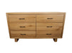 Lynton 6 Drawer Low Chest - Direct Furniture Warehouse