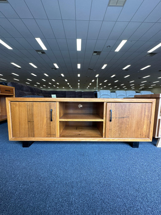 Lynwood Chestnut 2 Door TV Unit - Direct Furniture Warehouse