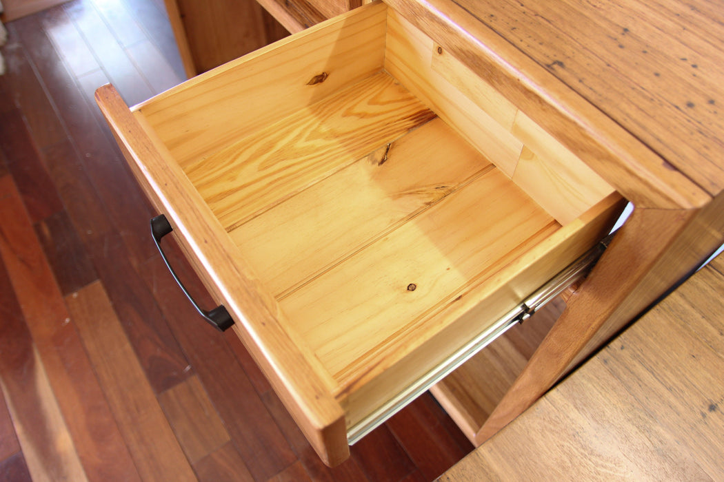 Lynwood Chestnut 3 Drw Hall Table - Direct Furniture Warehouse