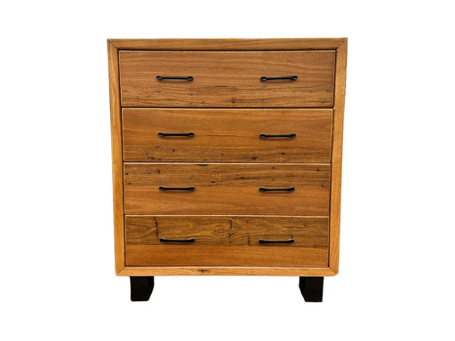 Lynwood Chestnut 4 Drw Tall Chest - Direct Furniture Warehouse