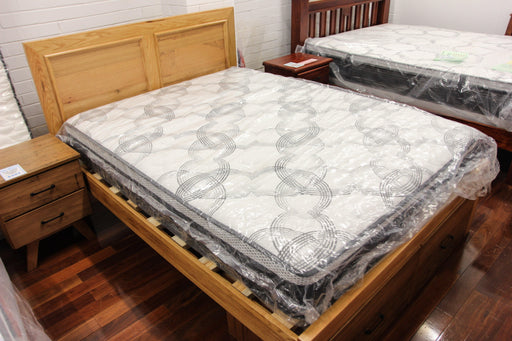 Lynwood Chestnut Queen Bed with Underbed Storage-Direct Furniture Warehouse