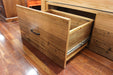 Lynwood Chestnut Queen Bed with Underbed Storage-Direct Furniture Warehouse
