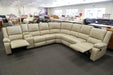 Mabel Manual 6 Seater Corner Modular - Direct Furniture Warehouse