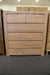 Malaga 6 Drawer Tall Chest - Direct Furniture Warehouse