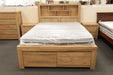 Malaga Bed with 2 Storage Drawer - Direct Furniture Warehouse