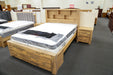 Malaga Double Bed with 2 Bedend Drawers - Direct Furniture Warehouse